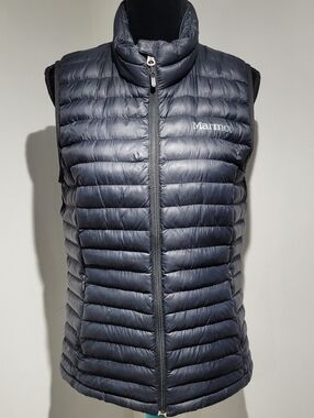 Marmot Women's Echo Featherless Packable Puffer Vest Medium Black Gorpcore